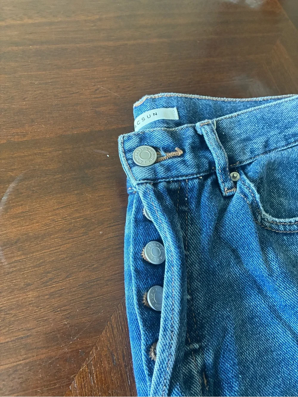 PACSUN 25 Women’s Distressed Ripped Jeans lot of 3 pairs- light, medium, dark